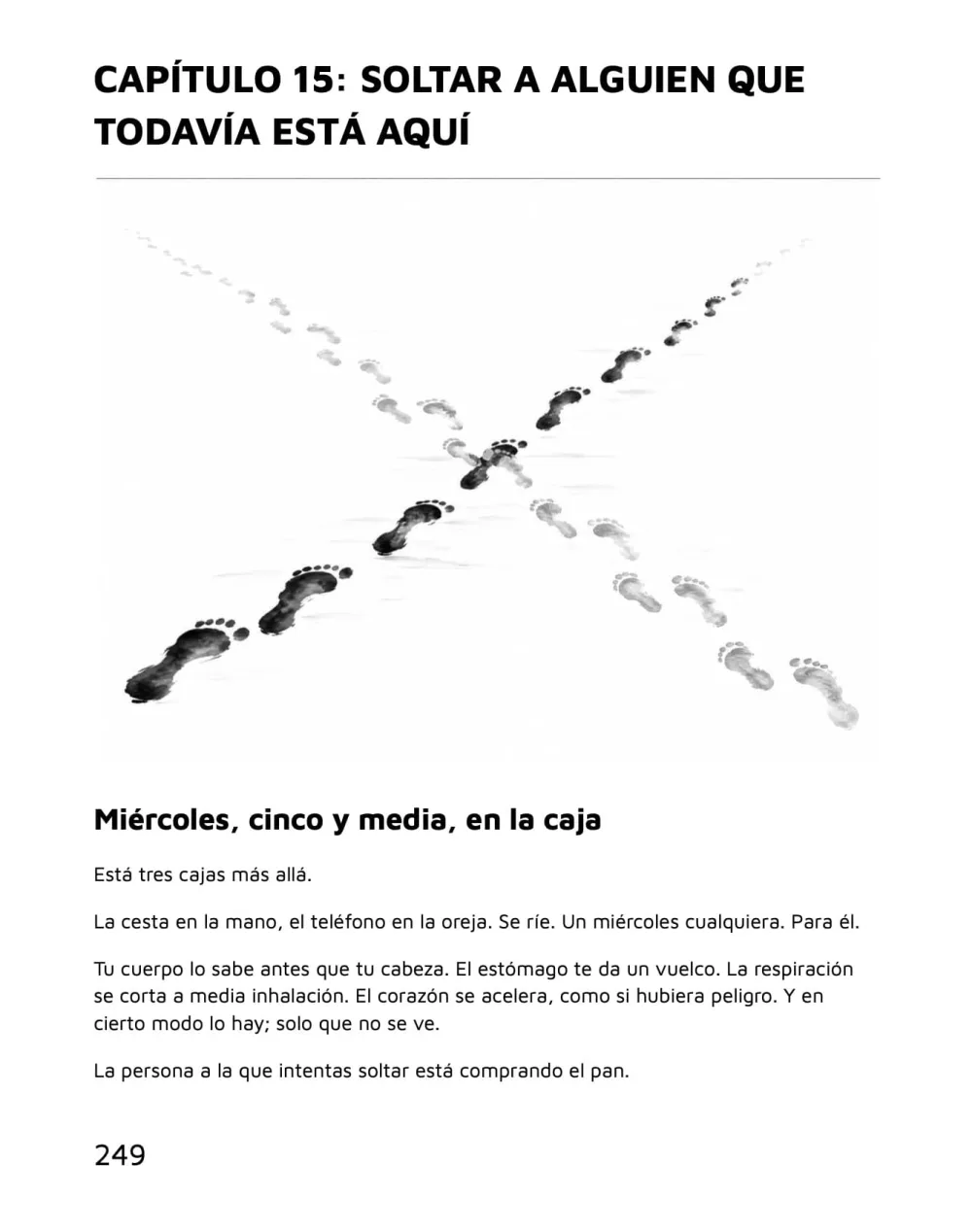 Larga o que te destrói — Capítulo 15: largar alguém que ainda está aqui, página 249