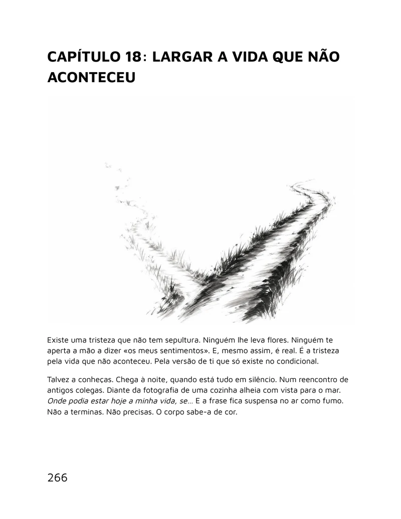 Larga o que te destrói — Largar a vida que não aconteceu