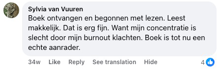 Comentário de Sylvia van Vuuren
