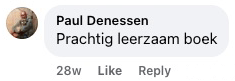 Comentário de Paul Denessen