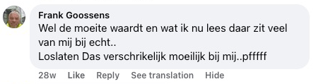 Comentário de Frank Goossens