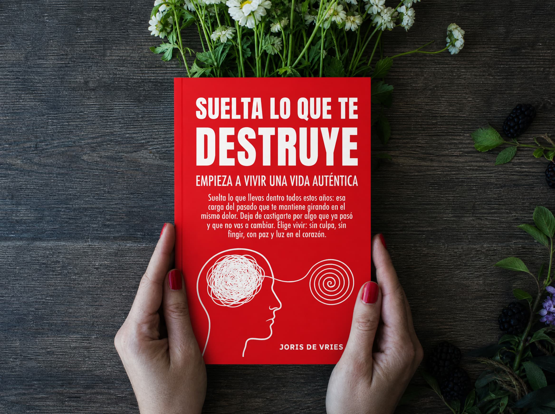 Larga o que te destrói — o livro nas mãos de uma leitora